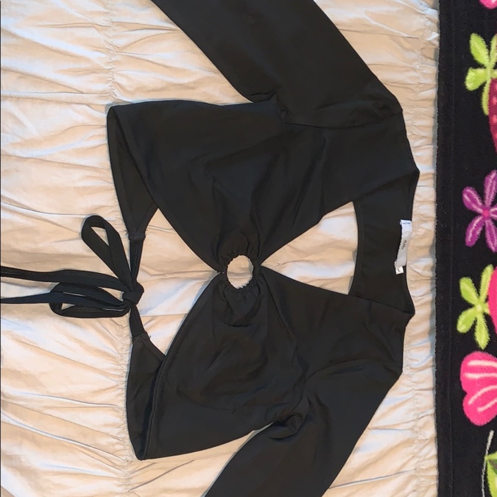 cute adika wrap top